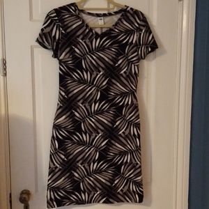 Black old navy t shirt dress